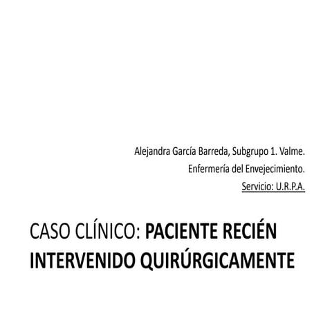 Proceso Enfermero. Enfermería del Envejecimiento.