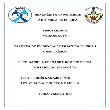 Caso  clínico Verano 2014