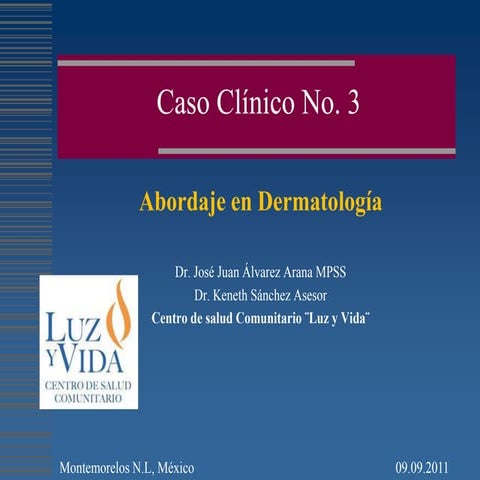 Caso clinico juan arana