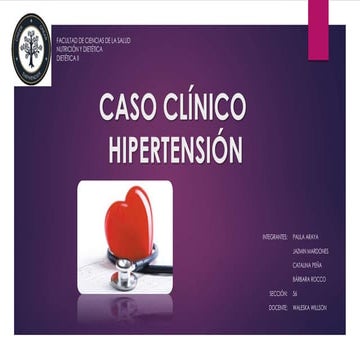 Caso clínico hipertensión