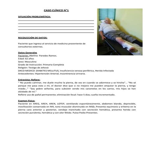 Caso clínico n°1