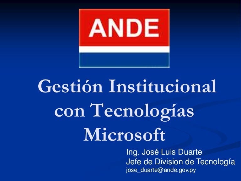 Caso de Exito ANDE - Evento GRUPO OLAM