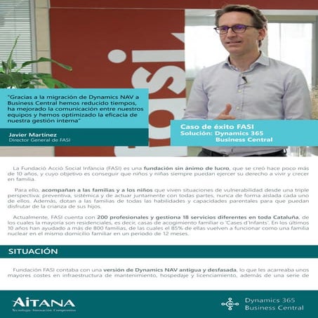 Caso de Éxito FASI - Migración de NAV a Business Central