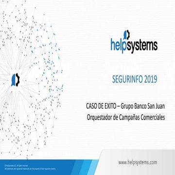 CASO DE ÉXITO: Grupo Banco San Juan