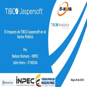 TIBCO Jaspersoft en el sector público