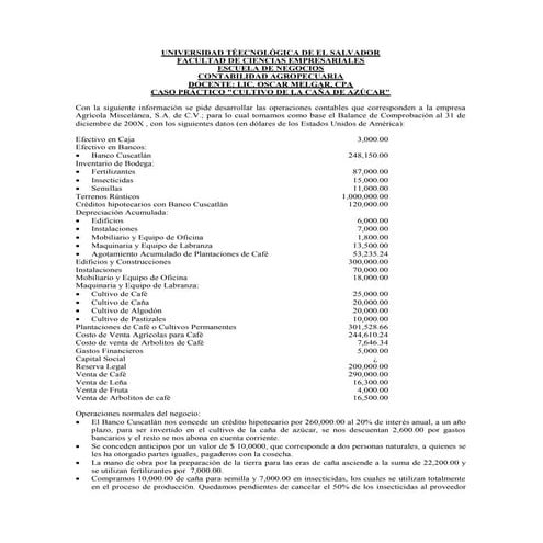 Caso del caña de azucar 1 Oscar Melgar