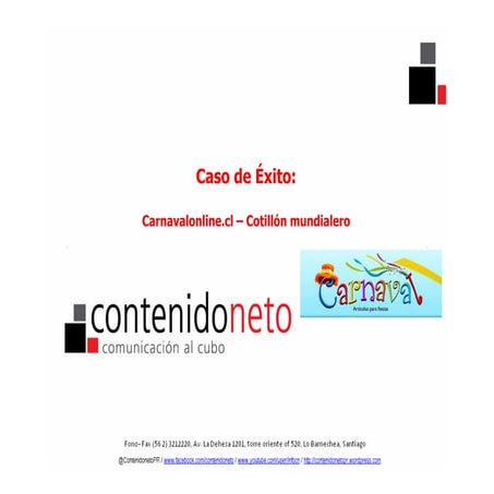 Caso de éxito: Carnavalonline.cl