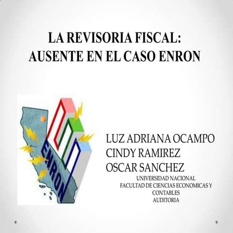 Caso enron 