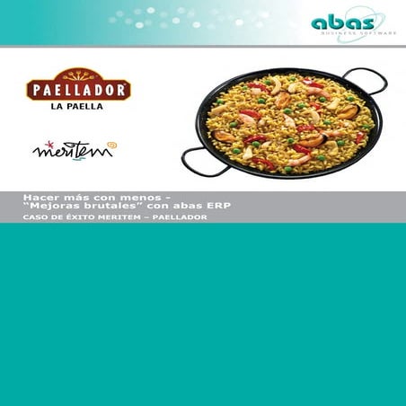 Caso exito paellador