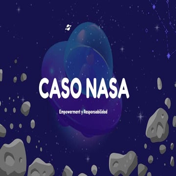 Caso real de la NASA por Diana Carrillo.