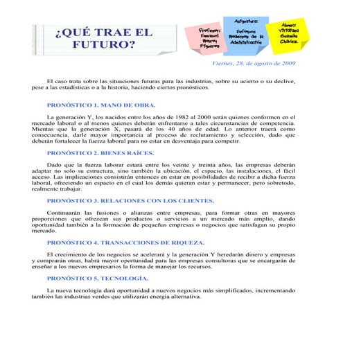 Caso practico 1 que trae el futuro