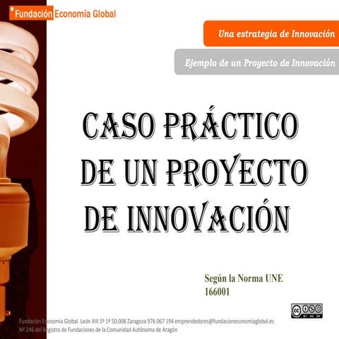 Fases e ideas para un proyecto de innovación | PPTX