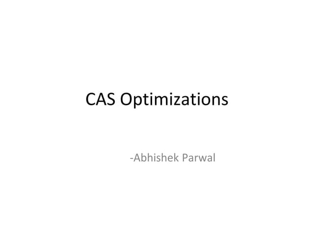 Ad Server Optimization