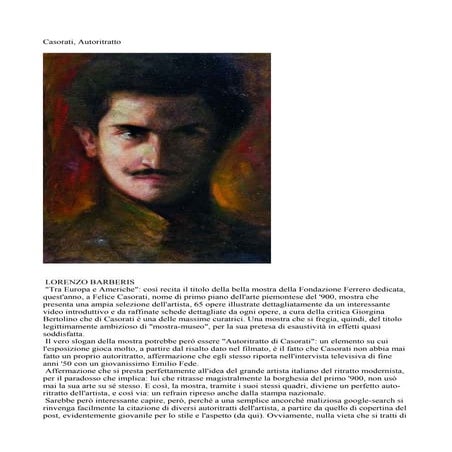 Casorati, autoritratto 1