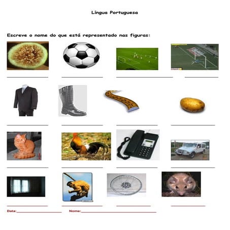 Casos de leitura com imagens