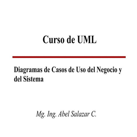Casos de uso de negocios y sistemas