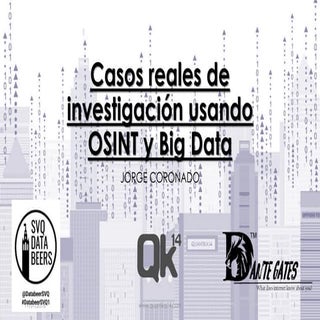 Casos reales usando osint