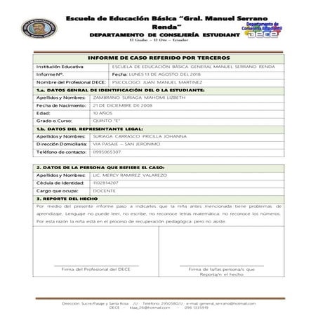 Casos referidos por terceros 2