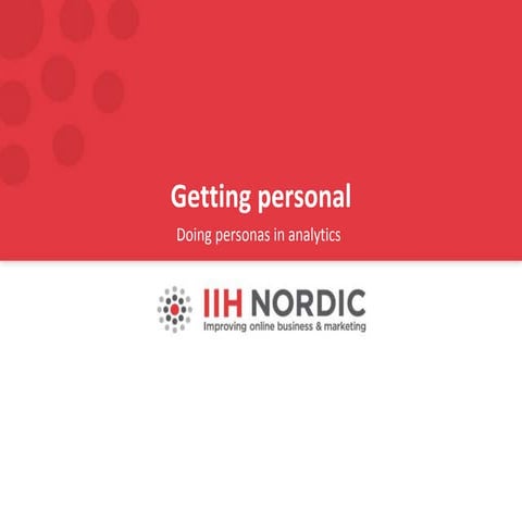 Casper Radil - Doing Personas in Analytics