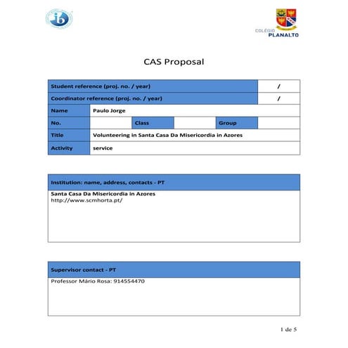 Cas proposal scma