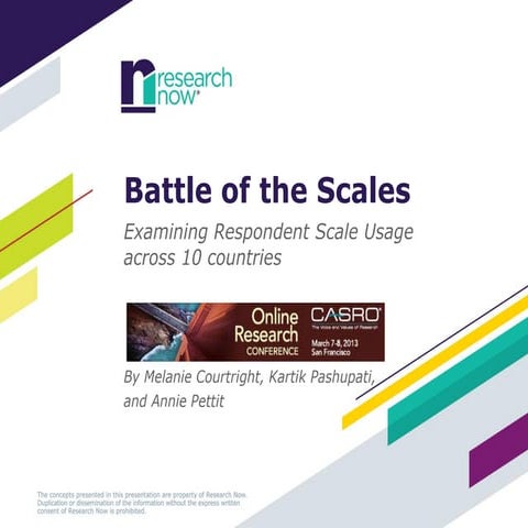 Battle of the Scales: Examining Respondent Scale Usage across 10 countries