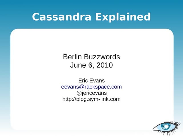 Cassandra Explained