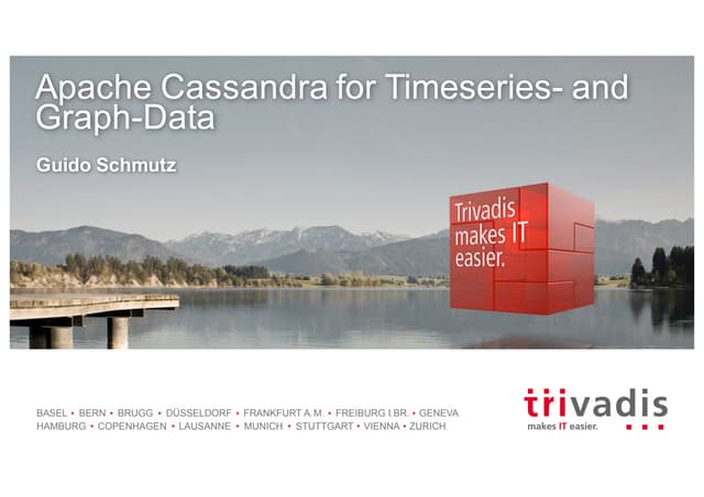Apache Cassandra for Timeseries- and Graph-Data