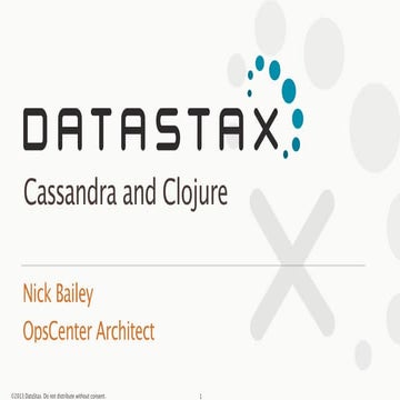 Cassandra and Clojure