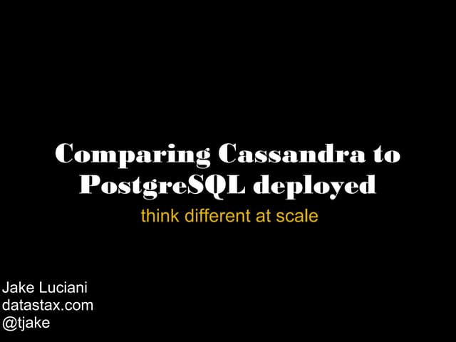 Cassandra architecture