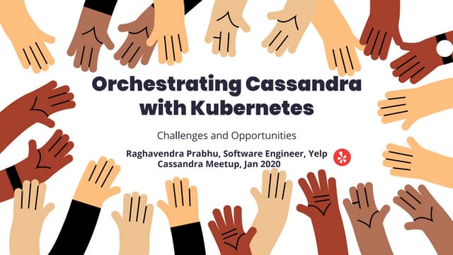 Orchestrating Cassandra with Kubernetes