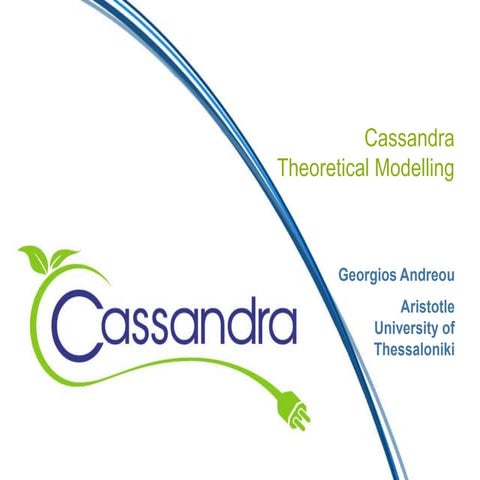 First CASSANDRA Webinar - Concept and theoretical aspects of CASSANDRA by Gio...