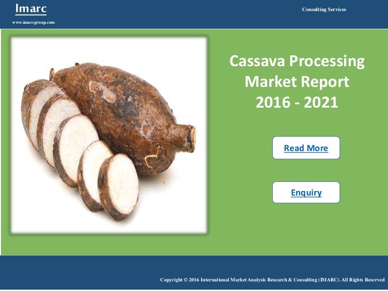 Global Cassava Market Report and Forecast 2016 2021