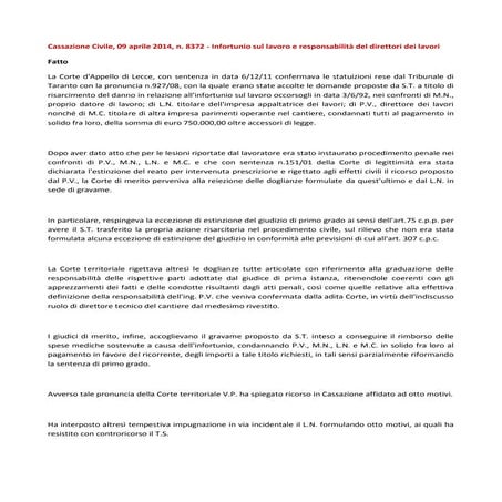 Cassazione civile-09-aprile-2014-n- 8372