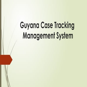Casse Tracking System.pptxu28wuwhahwhabwbbh | PPTX