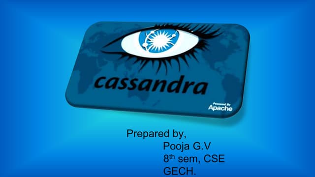 Cassandra 