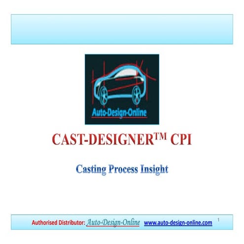 Cast designer cpi-details