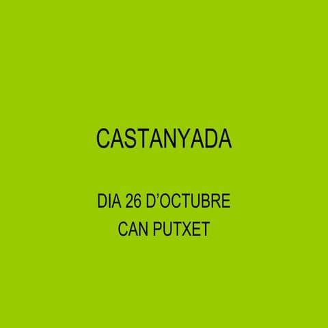 Castanyada