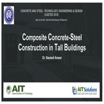 Composite Concrete-Steel Construction in Tall Buildings by Dr. Naveed