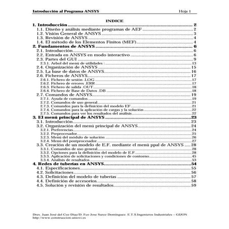 01 Laboratorio de introducción a ANSYS Workbench | PDF