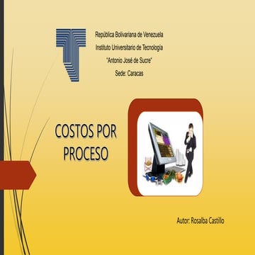 sistema de costo por proceso