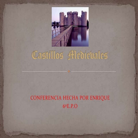 Castillos  medievales