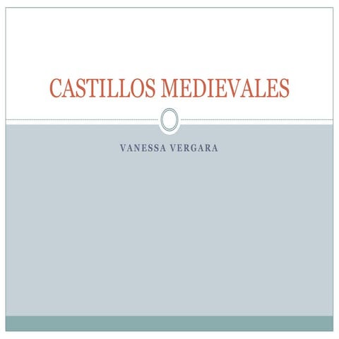 Castillos medievales urbanismo 1