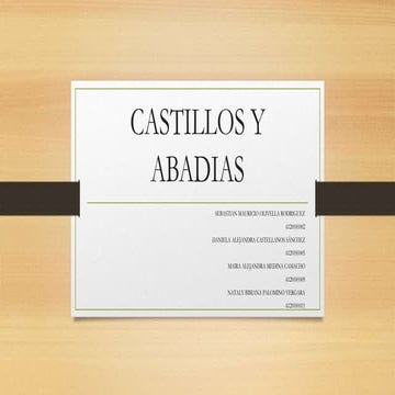 Castillos y abadias (1)