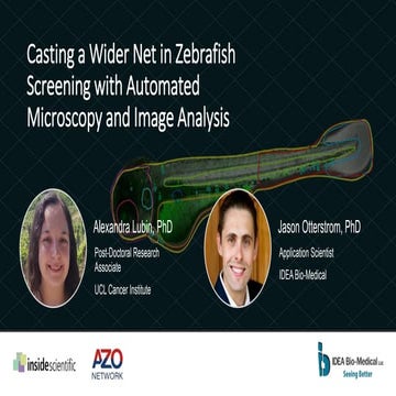 Casting a Wider Net in Zebrafish Screening with Automated Microscopy and Imag...
