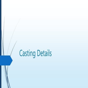 Casting details