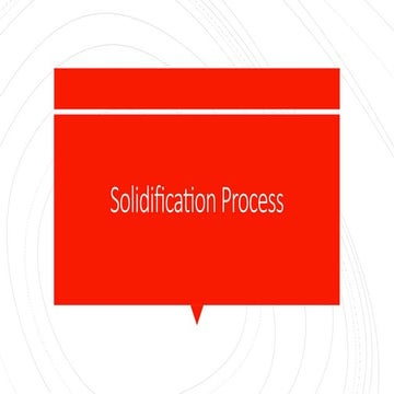 Manufacturing Technology_ Casting of Materials