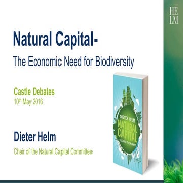 Lecture 1 The Concept of Natural Capital | PDF