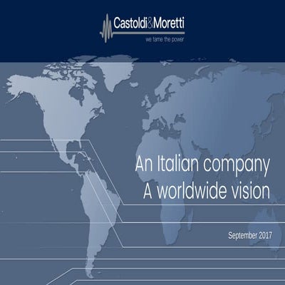 Castoldi&Moretti presentation