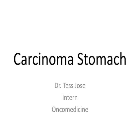 Ca stomach 