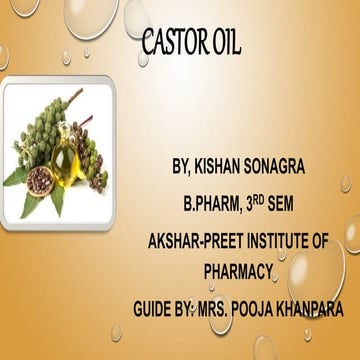 Castor oil